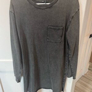 Forever 21 Black Long Sleeve Dress